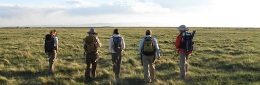 Grad Students at Grassland