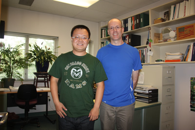 Dr. Olge and student