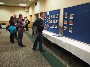 Joe von Fischer and Alan Knapp at the FRSES photo contest