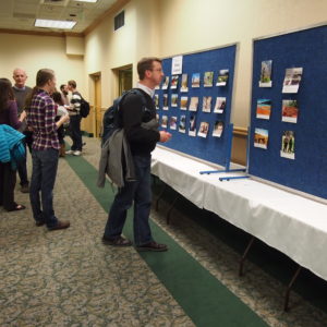 Joe von Fischer and Alan Knapp at the FRSES photo contest