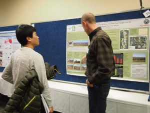 Asking questions at FRSES poster session