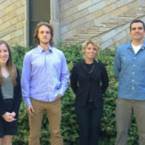 NASA DEVELOP team members Stephanie Krail, Oliver Miltenberger, Chandra Fowler and Darin Schulte