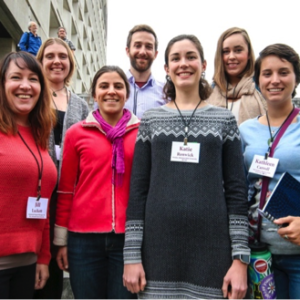 Participants at communication workshop