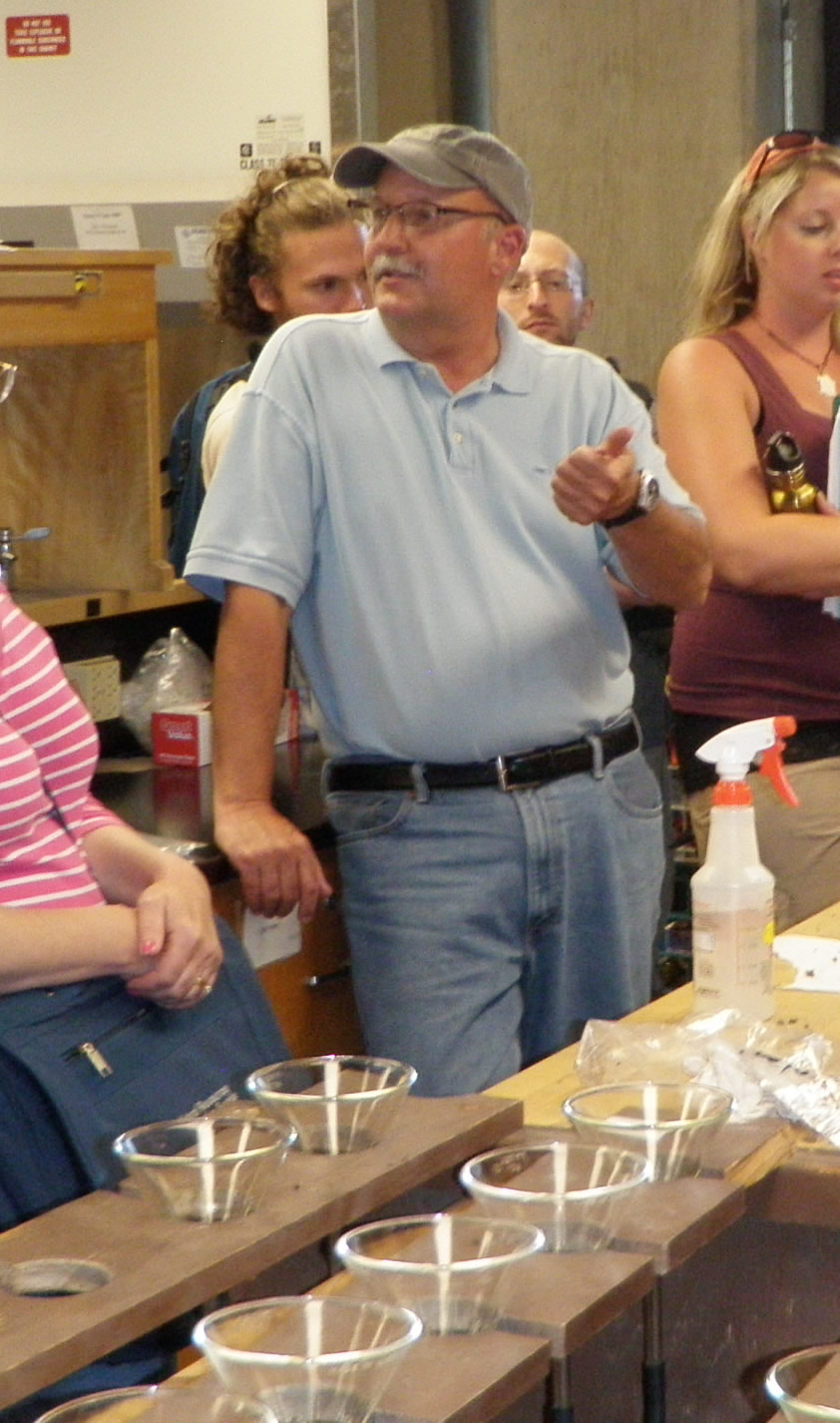 John Moore teaching at the Summer Soil Institute