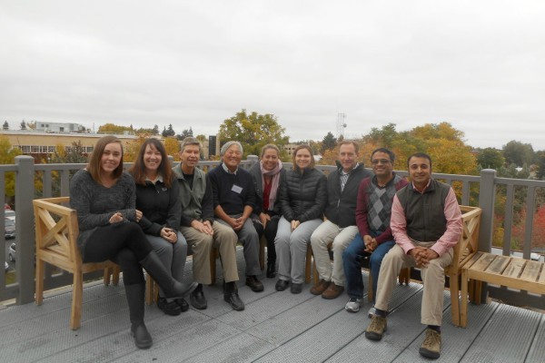 Dennis Ojima and lab staff