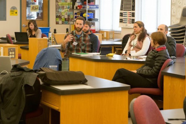 Discussion in classroom