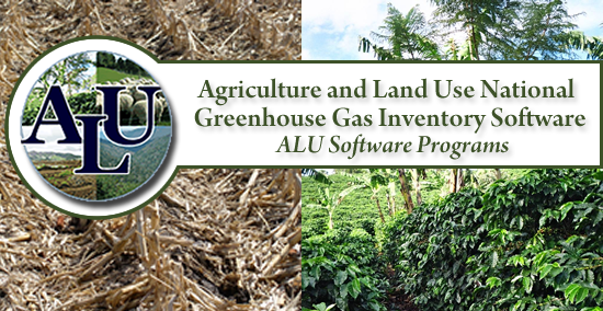 Agriculture and Land Use National Greenhouse Gas Inventory Software logo.