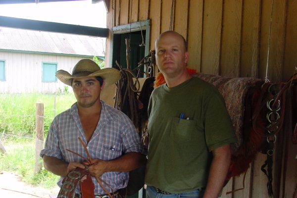 Rich Conant with Brazilian Cowboy