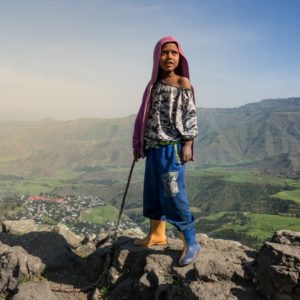 Ethiopian child