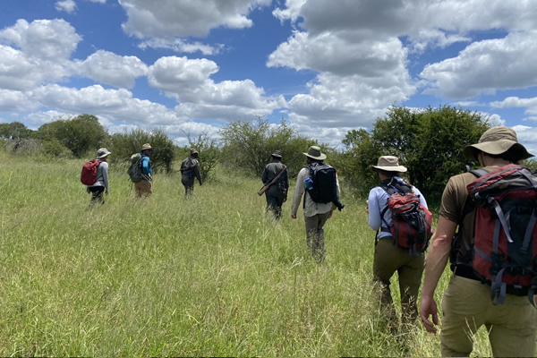 crew hiking